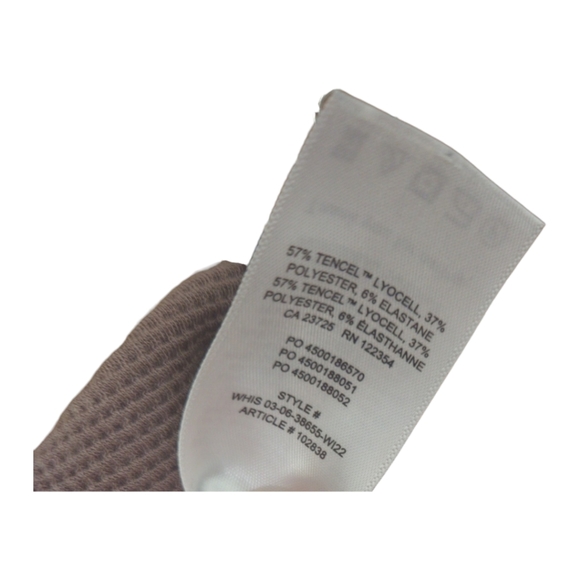 Tna Waffle Knit Butter Leggings, Taupe, Size Medium - Picture 11 of 11